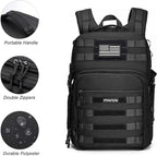 MOSISO Camera Backpack, DSLR/SLR/Mirrorless Tactical Camera Bag Case - Image 5