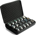 Hardshell watch case, 18 slots watch travel case by Unknown
