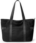 Tote Bag for Women with Zipper, Travel Tote Bags with Compartments Large by Unknown