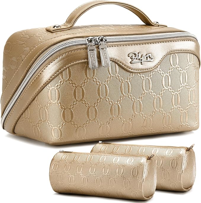 BOYATU Travel Makeup Bag for Women: Cosmetic Organizer Bag by BOYATU