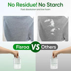 Travel Laundry Detergent Sheets Fisroa 300 Loads Eco-friendly Washing Detergent - Image 5
