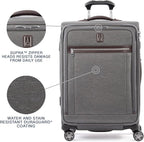Travelpro Platinum Elite Softside Expandable Checked Luggage, 8 Wheel Spinner - Image 3