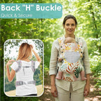 Newborn Baby Front Carrier Backpack, Toddler Baby Body Carrier, 7-66 Lbs - Image 7