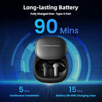 Offline AI Translator Earbuds M3 Language Translator Device Translation Earbuds - Image 7