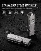 TISUR Loud Emergency Whistles, 130db+ Lifeguard Safety Whistle Keychain - Image 4