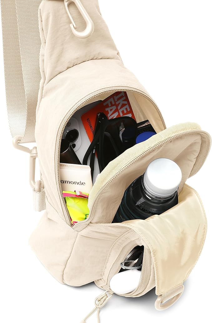 ODODOS Daily Sling Bag with Adjustable Straps Crossbody Chest Bag Lightweight - Image 3