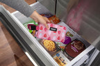 PackIt Freezable Snack Box, Sweet Strawberry, Built - Image 6