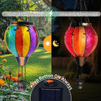Colorful Hot Air Balloon Solar Lantern - Image 3