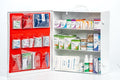 3-Shelf Metal 1st Aid Cabinet Class A, Large Capacity First Aid Wall Mount by HomePage