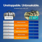 North Star Sports Foldable Duffle Bag - Image 6