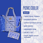 Lilly Pulitzer Picnic & Beach Cooler Bag, Insulated Soft Cooler - Image 4