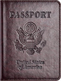Passport Holder with Vaccine Card Slot Combo, Passport Wallet/ Cover/ Case by welcometoEoehro