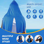 4 Pack Cooling Hoodie Towels for Neck and Face, UPF 50 Sun Protection & Instant - Image 5