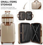 LEAVES KING Luggage Sets 5 Piece, Expandable PP Suitcase - Image 7