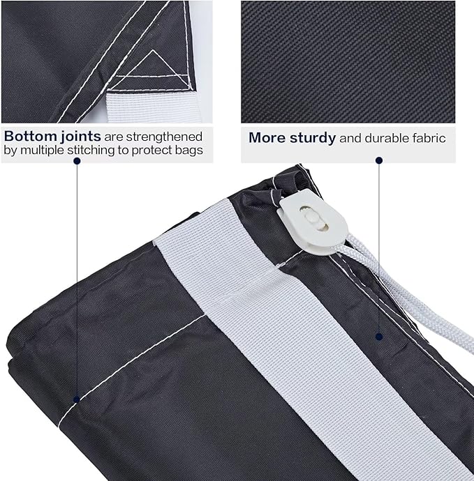 HOMEST 2 Pack XL Nylon Laundry Bag - Image 4