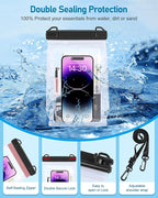 Large Waterproof Phone Pouch, Floating Dry Bag - Image 3
