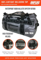 UNPLUG Waterproof Bags for Travel -1680D Heavy Duty Waterproof Duffel Bag for - Image 2
