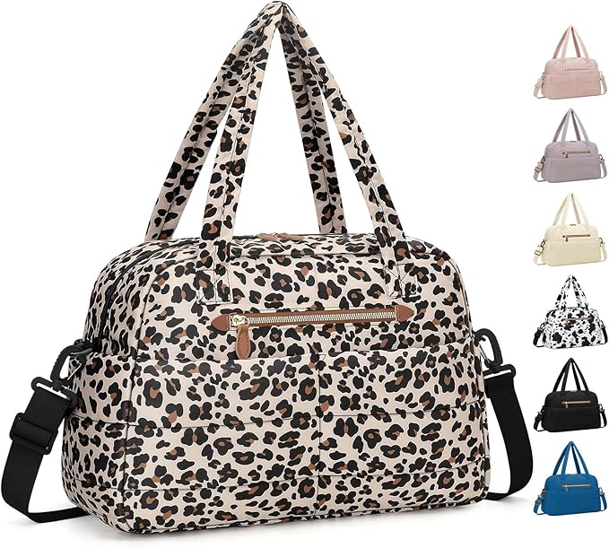 Travel Duffle Bag, Puffer Carry On Duffel Bag by Pritent