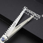 SHARONDS Hair Cutting Scissors Hairdressing Scissors Thinning Scissor Professional Barber Salon Home Shear For Men Women (7-inch 2pc-B)