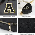 YOOLIFE Initial Makeup Bag Travel Toiletry Bag - Image 4