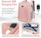 Travel Backpack, Business Anti Theft Slim Sturdy Laptops Backpack - Image 2