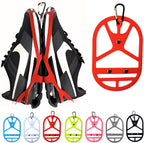 Shoe Holster For Backpack with Clip Hanger. Footwear Holder with Clip for - Image 2