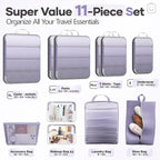Veken 11 Set Compression Packing Cubes - Image 2
