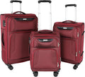 3-Piece Softside Expandable Luggage Set by WireHot