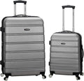 Rockland Melbourne Hardside Expandable Spinner Wheel Luggage, 2 Piece by Rockland