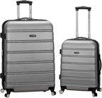 Rockland Melbourne Hardside Expandable Spinner Wheel Luggage, 2 Piece by Rockland