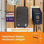 Passport Holder Family up to 6 Passports, Large Passport Wallet and Premium - Image 6