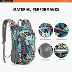 SKYSPER Small Daypack 10L Hiking Backpack Packable Lightweight Travel Day Pack - Image 5