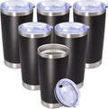 20 oz Tumbler with lid Double Wall Vacuum Insulated Tumblers Stainless Steel by Providethebestproducts