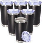 20 oz Tumbler with lid Double Wall Vacuum Insulated Tumblers Stainless Steel by Providethebestproducts
