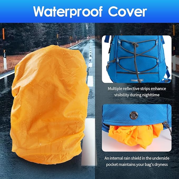 WOLT Hydration Backpack 18L Hiking Water Backpack - Image 5
