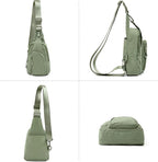ODODOS Daily Sling Bag with Adjustable Straps Crossbody Chest Bag Lightweight - Image 5