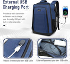 Travel Backpack, Business Anti Theft Slim Sturdy Laptops Backpack - Image 2