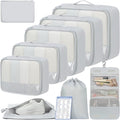 BAGAIL 9 Set Packing Cubes Luggage Packing Organizers by BAGAIL