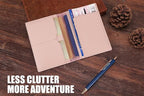 STAR VISTA Albatross Leather Travel Passport Holder, Minimalist Design - Image 6