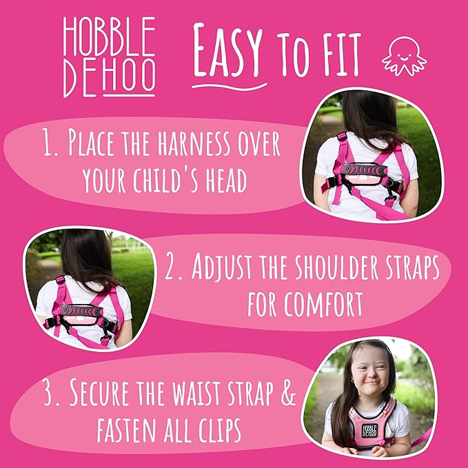 Hobble De Hoo Child Safety Harness | Premium Adjustable Toddler & Kids Harness - Image 8