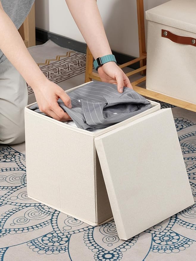 Temary Foldable Fabric Storage Bins - Image 5