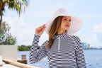 Coolibar UPF 50+ Women's Brittany Beach Hat - Image 3