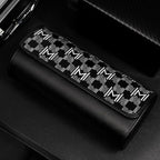 MOZSLY Watch Roll Travel Case 3 Slots Portable Watches Box Organizer Storage - Image 7