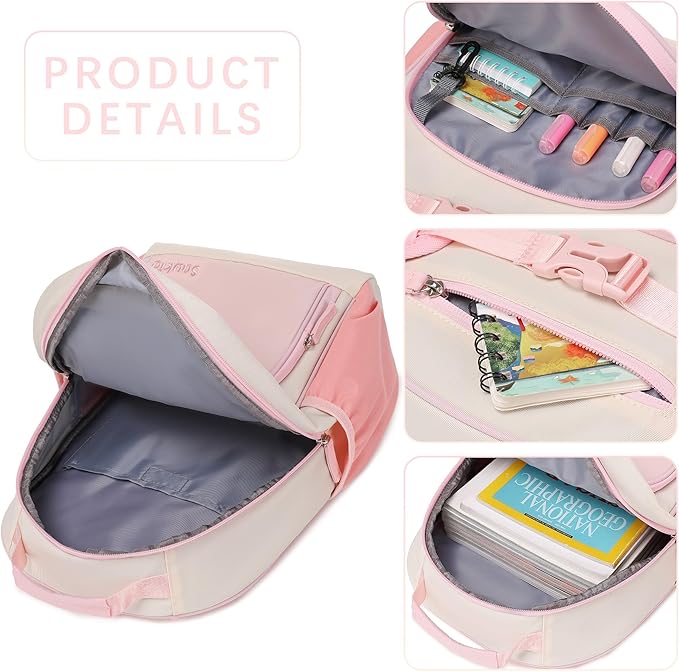 Lightweight Small Backpack for Kids Kindergarten Preschool Backpacks for Girls - Image 5