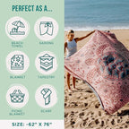 Sand Cloud Extra Large Turkish Beach Towel - Image 3