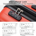 Hanke 29 Inch Expandable Checked Luggage Lightweight PC Hard Shell Luggage - Image 8