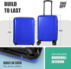 Take OFF Luggage Personal Item 3.0 – 18x14x8 Underseat Carry On - Image 6