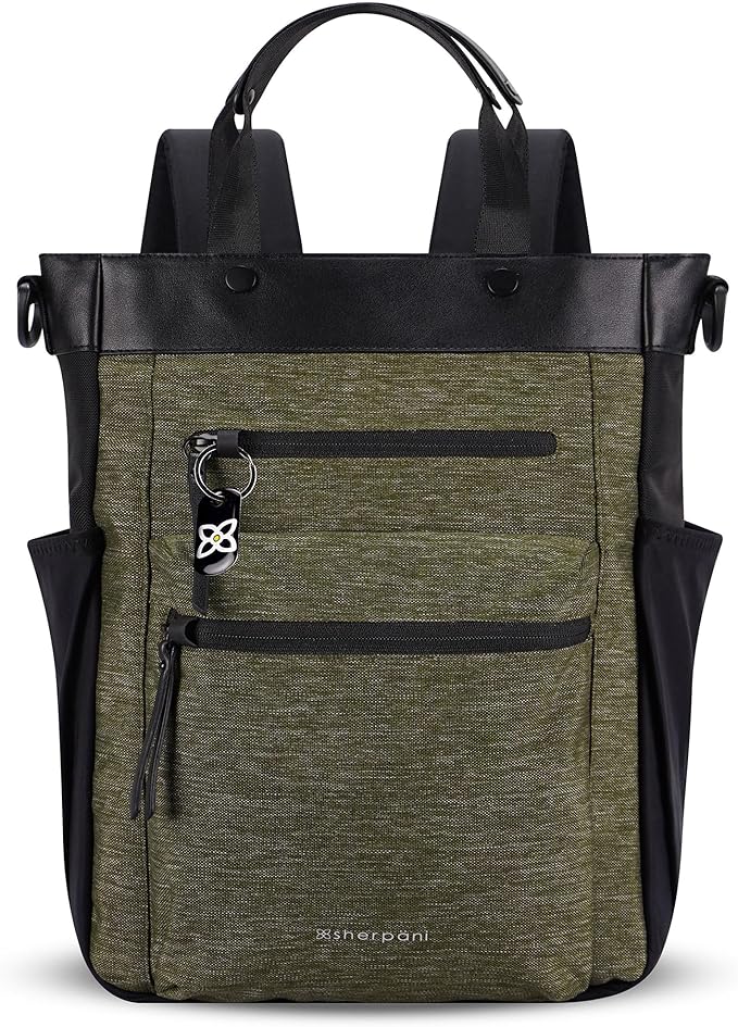 Sherpani Soleil, Anti Theft Convertible Backpack, 3 in 1 Tote Bag, Crossbody Bag by SHERPANI