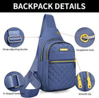 Small Sling Bag For Women Men Casual Crossbody Sling Backpack - Image 5
