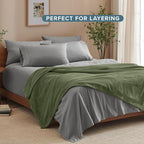 Bare Home Fleece Blanket - Image 7
